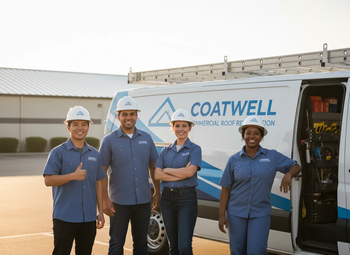Commercial roof coating company in Dudley, NC
